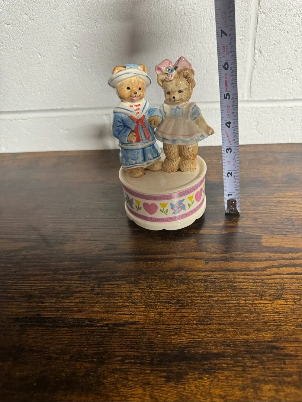 Vintage Korean San Francisco the music box company bears